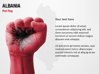 Albania Fist Flag