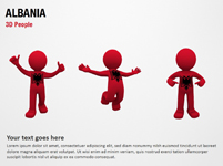 Albania 3D People