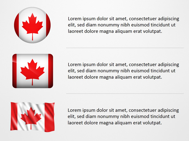 Canada Flag Icons