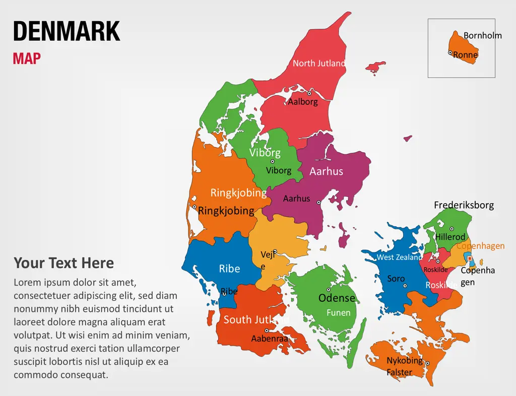 Denmark Map