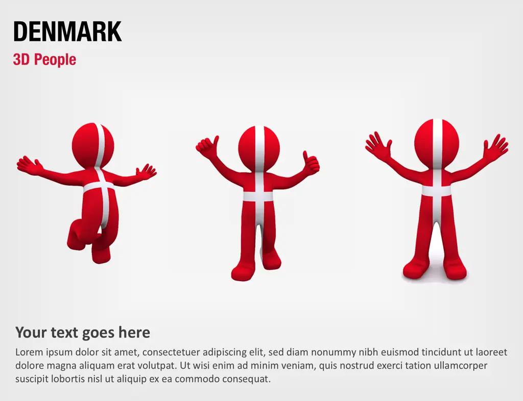 Denmark 3D People