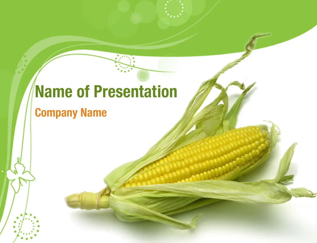 Corn PowerPoint Templates Corn PowerPoint Backgrounds Templates For 