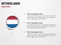 Netherlands Flag Pointer