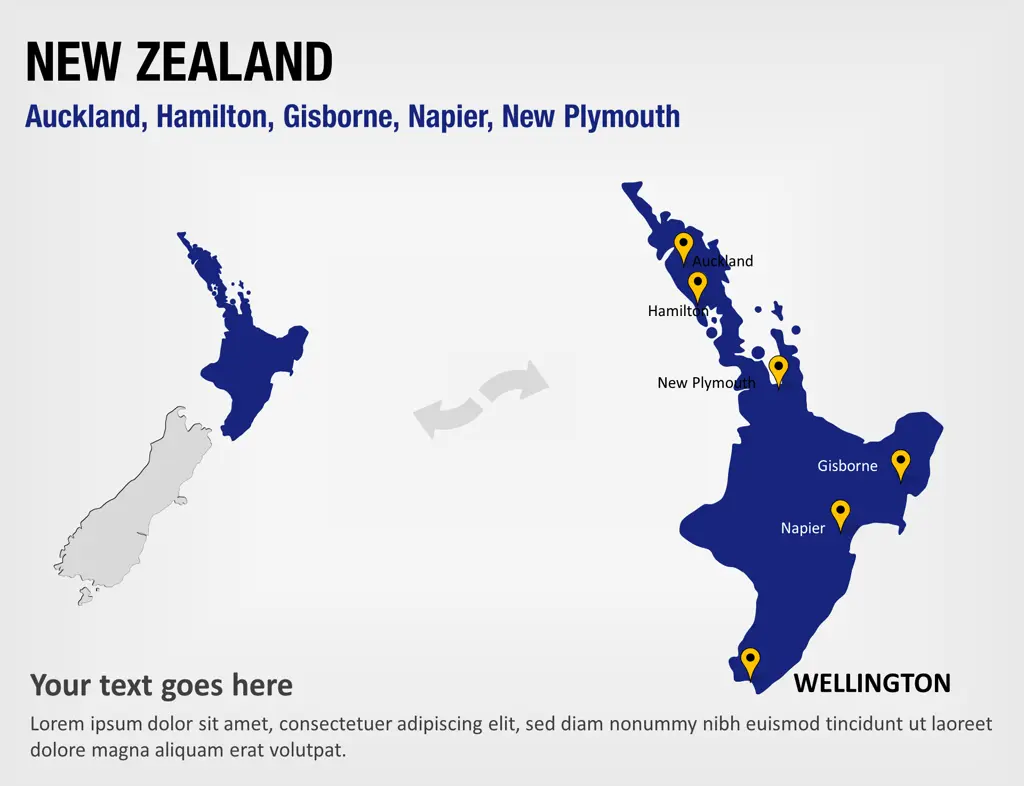 Auckland, Hamilton, Gisborne, Napier, New Plymouth - New Zealand