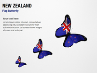 New Zealand Flag Butterfly