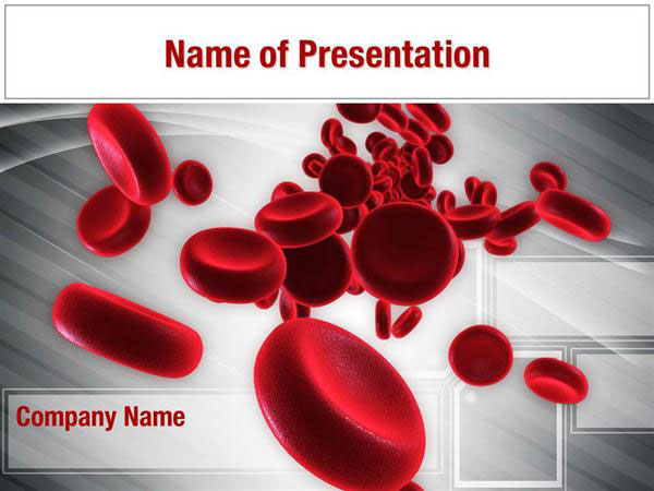 streaming-blood-cells-powerpoint-templates-streaming-blood-cells