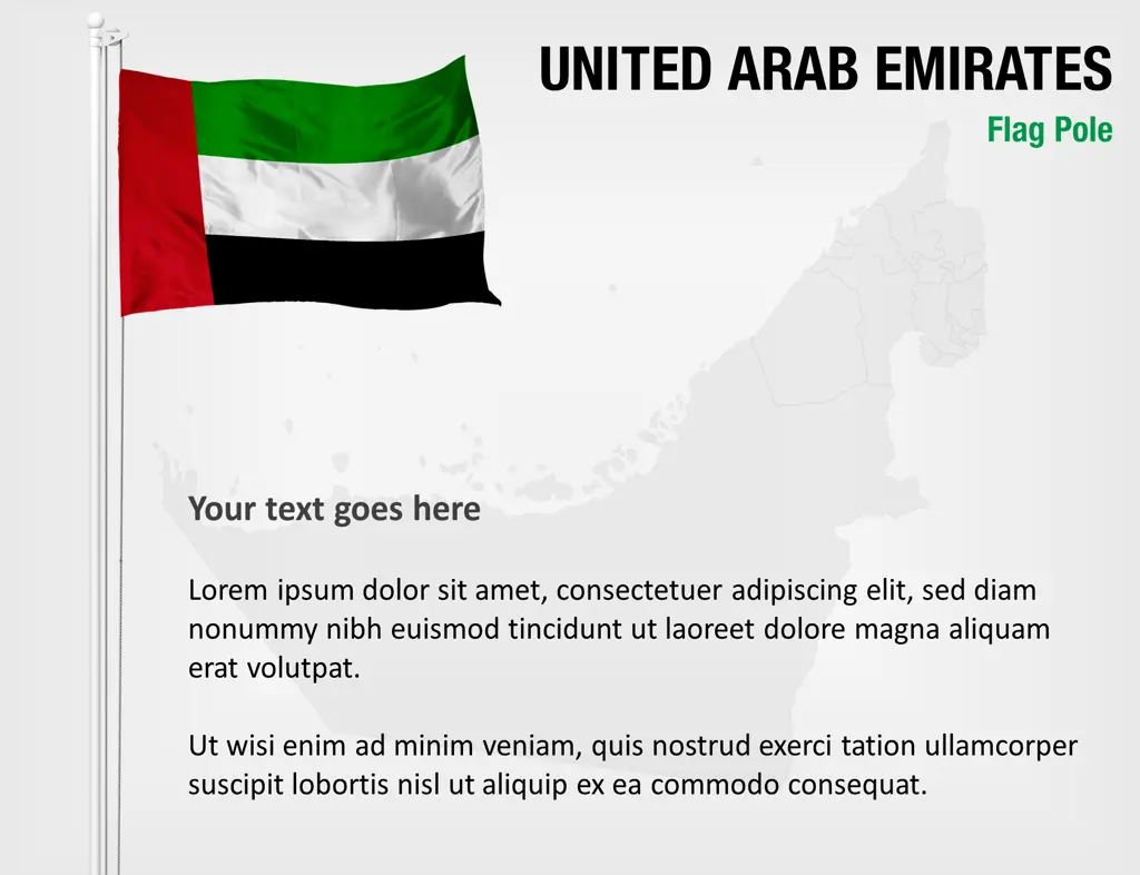 United Arab Emirates Flag Pole