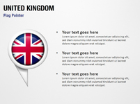 United Kingdom Flag Pointer