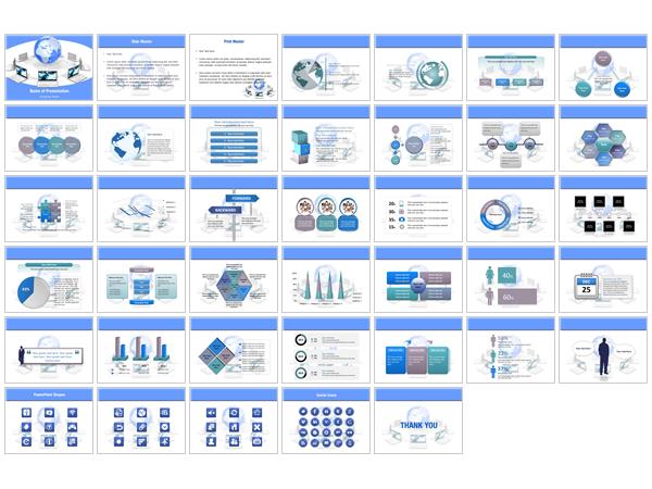 Telecommunication Progress Powerpoint Templates - Telecommunication 