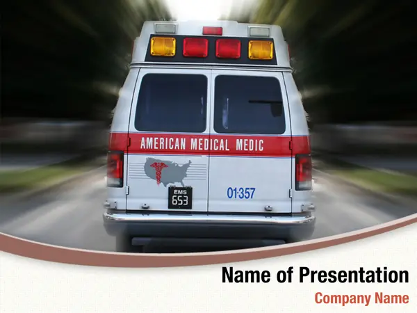 Ambulance PowerPoint Template