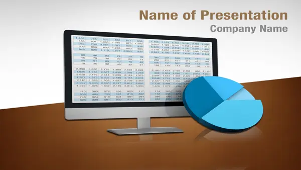 Modern Financial Analysis PowerPoint Template