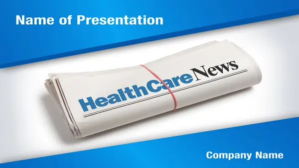 Healthcare News PowerPoint Template