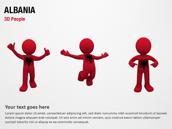 Albania 3D People