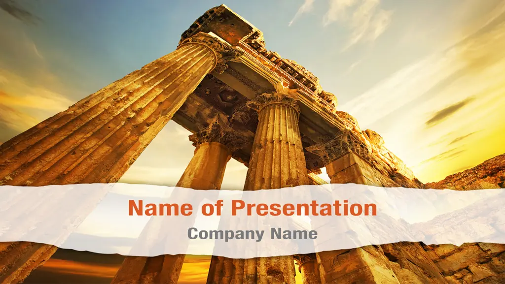 Roman Columns PowerPoint Templates Roman Columns PowerPoint 