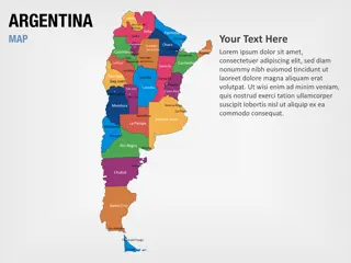 Mapa da Argentina