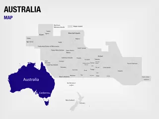 Austrália no Mapa Mundial