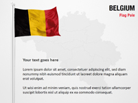 Belgium Flag Pole