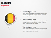 Belgium Flag Pointer