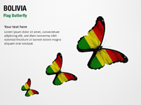 Bolivia Flag Butterfly