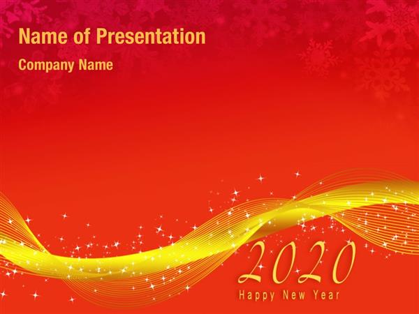New Year Abstract Background