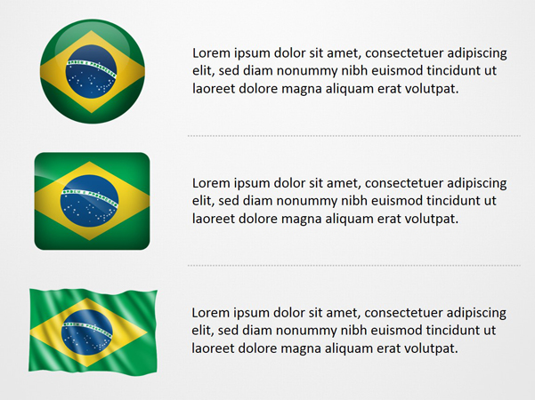 Brazil Flag Icons