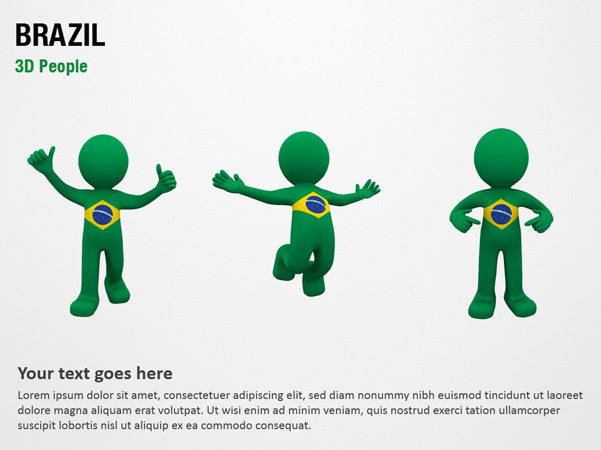 Brazil 3D People