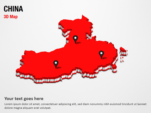 China 3D Map