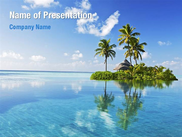 Island In The Sea Powerpoint Templates Island In The Sea Powerpoint Backgrounds Templates For Powerpoint Presentation Templates Powerpoint Themes