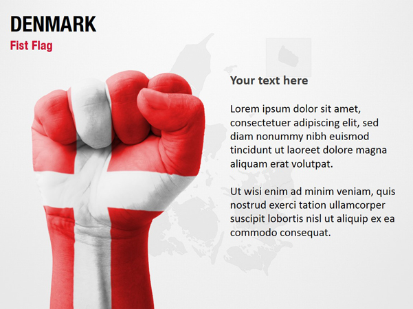 Denmark Fist Flag