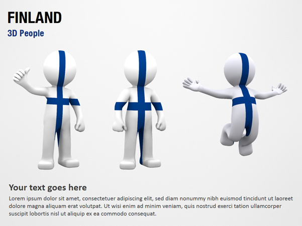 Finland 3D People