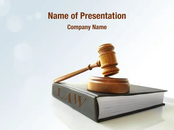 Legal PowerPoint Template