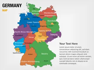 Mapa de Alemania