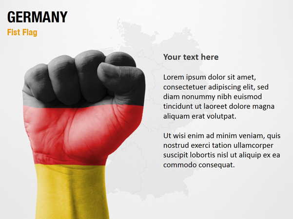 Germany Fist Flag