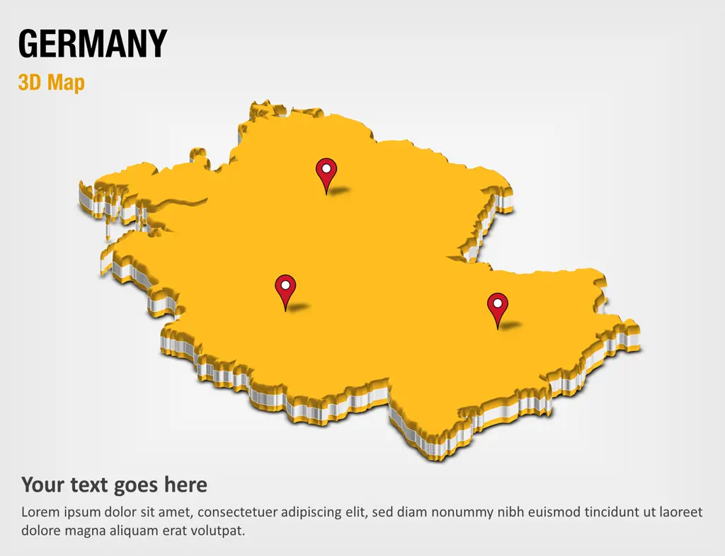 Germany 3D Map