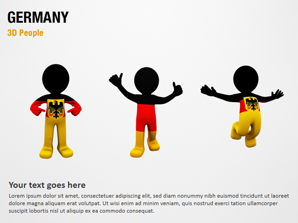 Germany 3D People