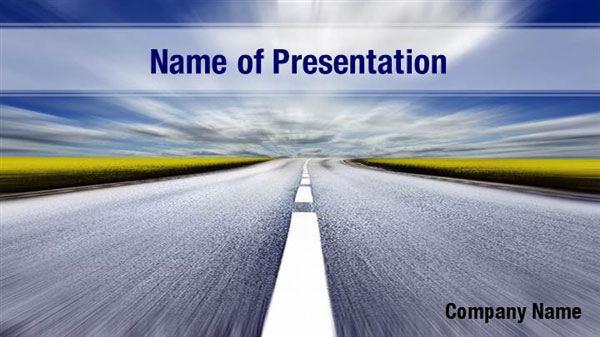 Highway PowerPoint Templates Highway PowerPoint Backgrounds