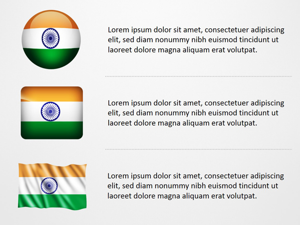 India Flag Icons
