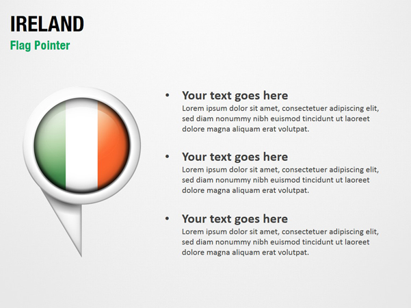 Ireland Flag Pointer