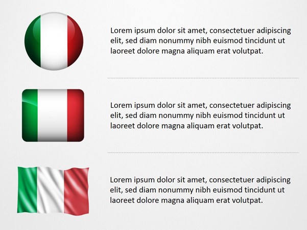Italy Flag Icons