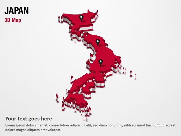 Japan 3D Map