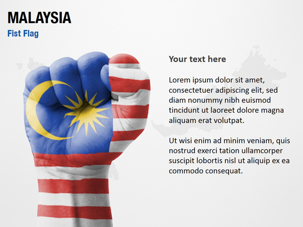 Malaysia Fist Flag