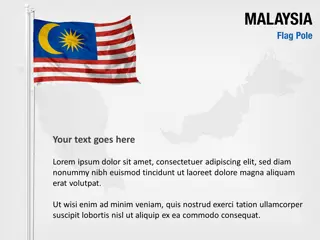 Malaysia Flaggenmast