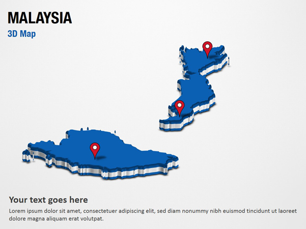 Malaysia 3D Map