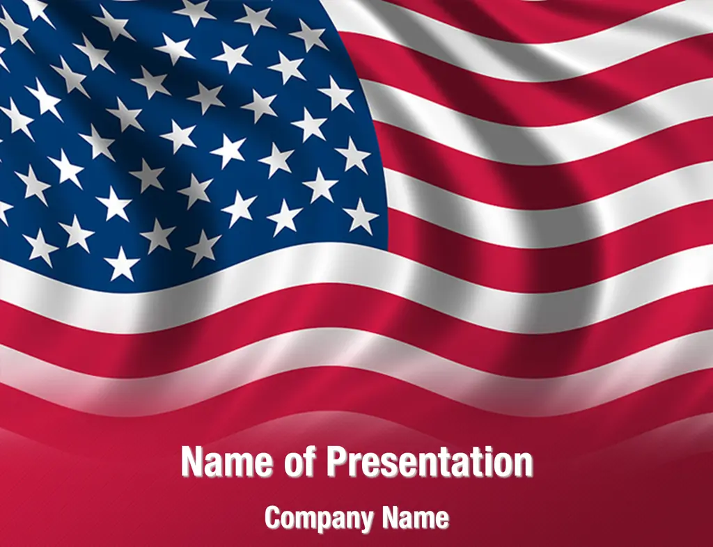 USA Flag PowerPoint Templates USA Flag PowerPoint Backgrounds 