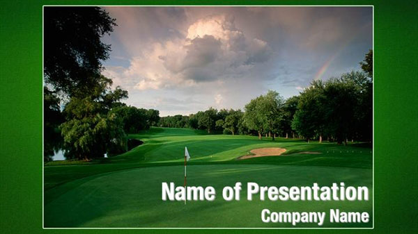 Golf Powerpoint Templates Golf Powerpoint Backgrounds Templates For Powerpoint Presentation Templates Powerpoint Themes
