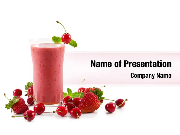 Juice PowerPoint Template