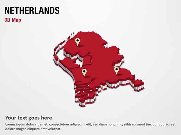 Netherlands 3D Map