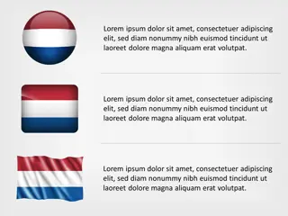 Niederlande-Flaggensymbole