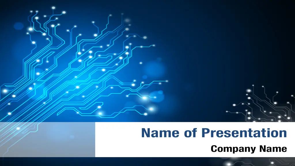 Electronics Engineering Ppt Templates Free Download Contoh Gambar 