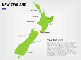 Neuseeland Karte